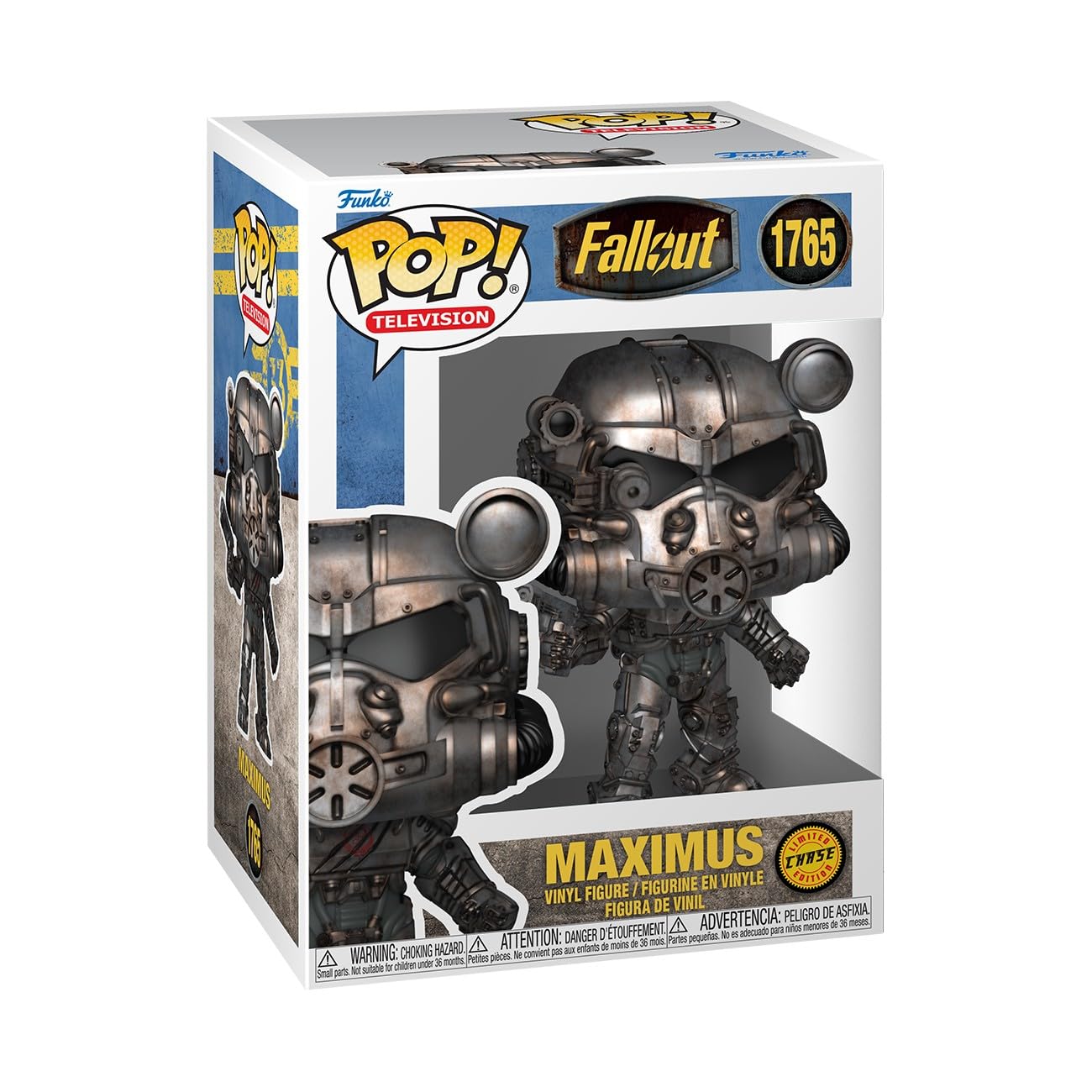 Funko Pop! TV: Fallout - Maximus - 1/6 Odds for Rare Chase Variant - Collectable Vinyl Figure - Gift Idea - Official Merchandise - Toys for Kids &
