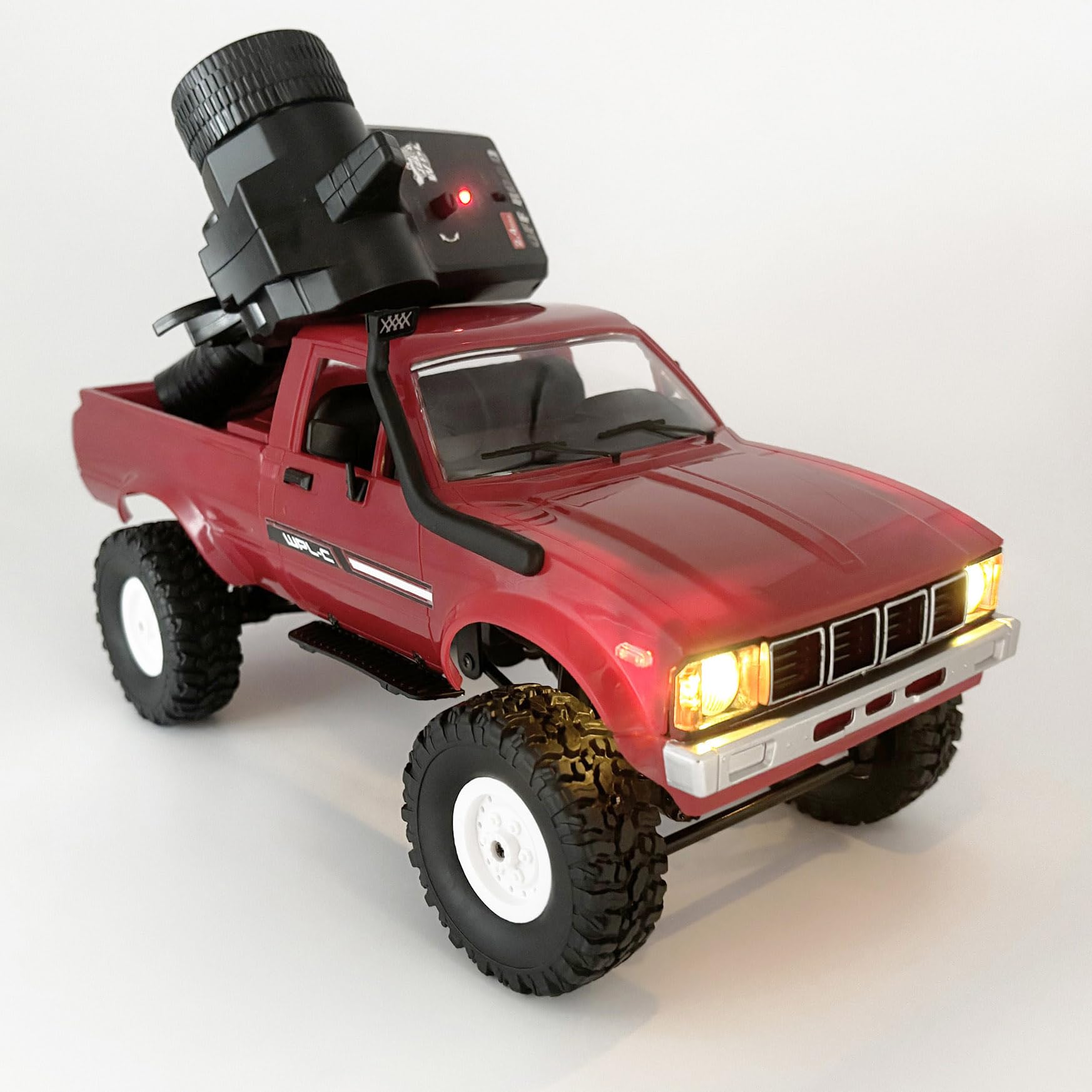 Apawband RC Truck WPL C24 RC Crawler 1/16 Scale Off Road RTR
