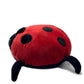 WUFUVAP 16 Inch Cute Ladybug Plush Realistic Ladybug Stuffed Animal Ladybird Plush Toy Stuffed Lady Beetle Plushie Pillow Gift for Kids