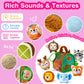NECTAR BABY Infant Baby 6-12 Months Stuffed Animals Toys with Multi-Sensory