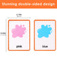 TOCCOOL Recognition Cards for Color Blind/Weak - Durable Visual Aid Educational Flashcards, Special Education/Learning Disabilities Tools for Home