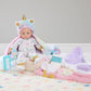 Madame Alexander 14-inch Sweet Smiles® Unicorn Baby Doll Deluxe Playset