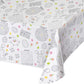 Custom Bundle Childrens Easter Fun Party Supply Activity Bundle - Includes Color-On Paper Tablecloth and Crayons