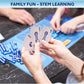 Snap 2 It® Board Game, Game of The Year Finalist, A Race to Light Up The Game, Will You Be First?, for Kids and Adults - Promotes Creativity
