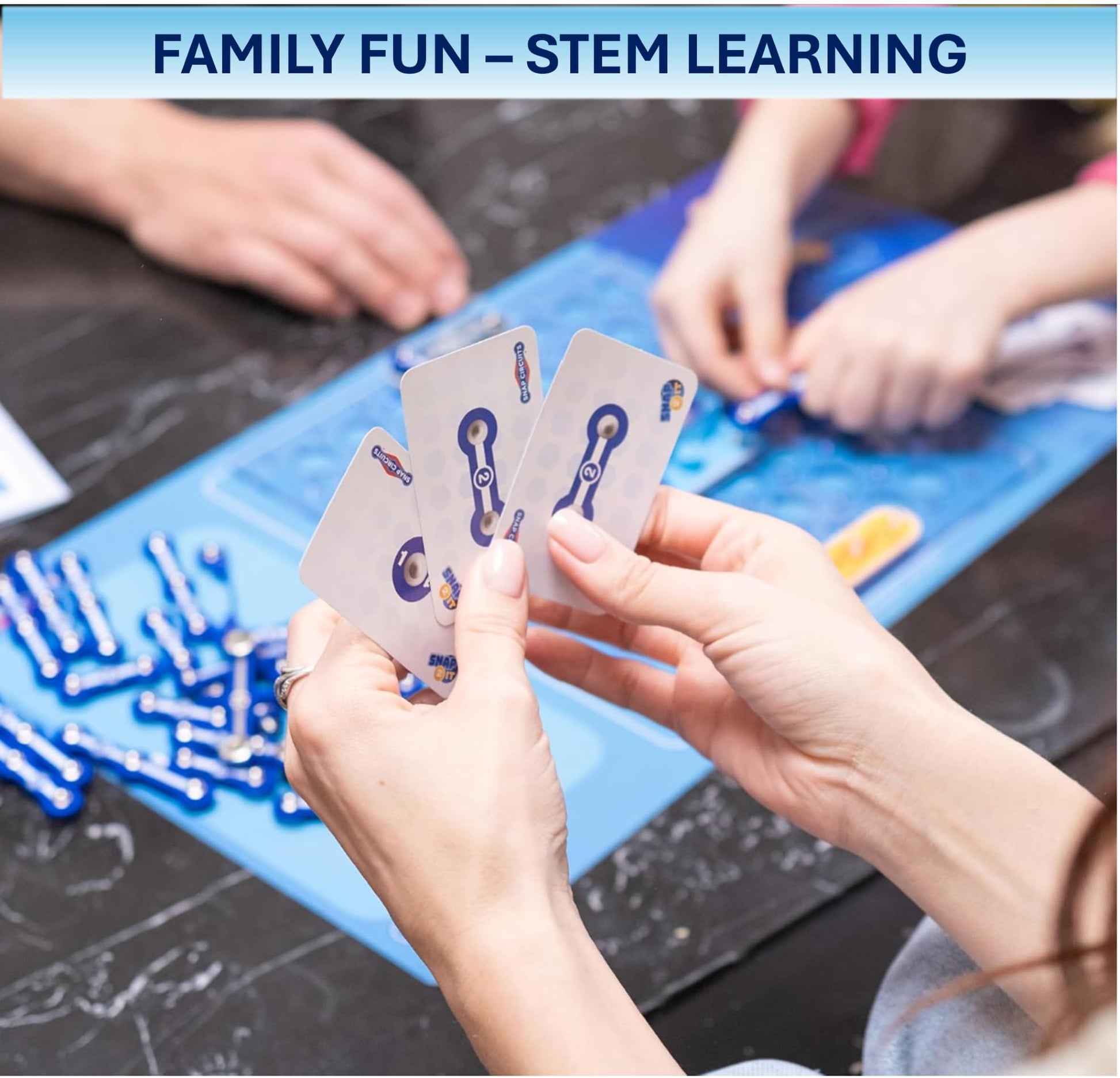 Snap 2 It® Board Game, Game of The Year Finalist, A Race to Light Up The Game, Will You Be First?, for Kids and Adults - Promotes Creativity