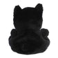Aurora® Adorable Palm Pals™ Twilight Black Cat™ Stuffed Animal - Fun Collectible Plush for Kids and Adult Collectors - Perfect for Decorating Rooms