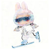 CiuZikGok 4-Piece Ski Set, Winter Clothes for Doll, Includes Ski Goggles, Jacket & Snow Pants and Twin Skis Perfect for 17cm Dolls (Doll Not Included)