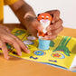 Melissa & Doug Sticker Wow!™ 24-Page Activity Pad and Sticker Stamper, 300 Stickers, Arts and Crafts Fidget Toy Collectible Character - Tiger - for