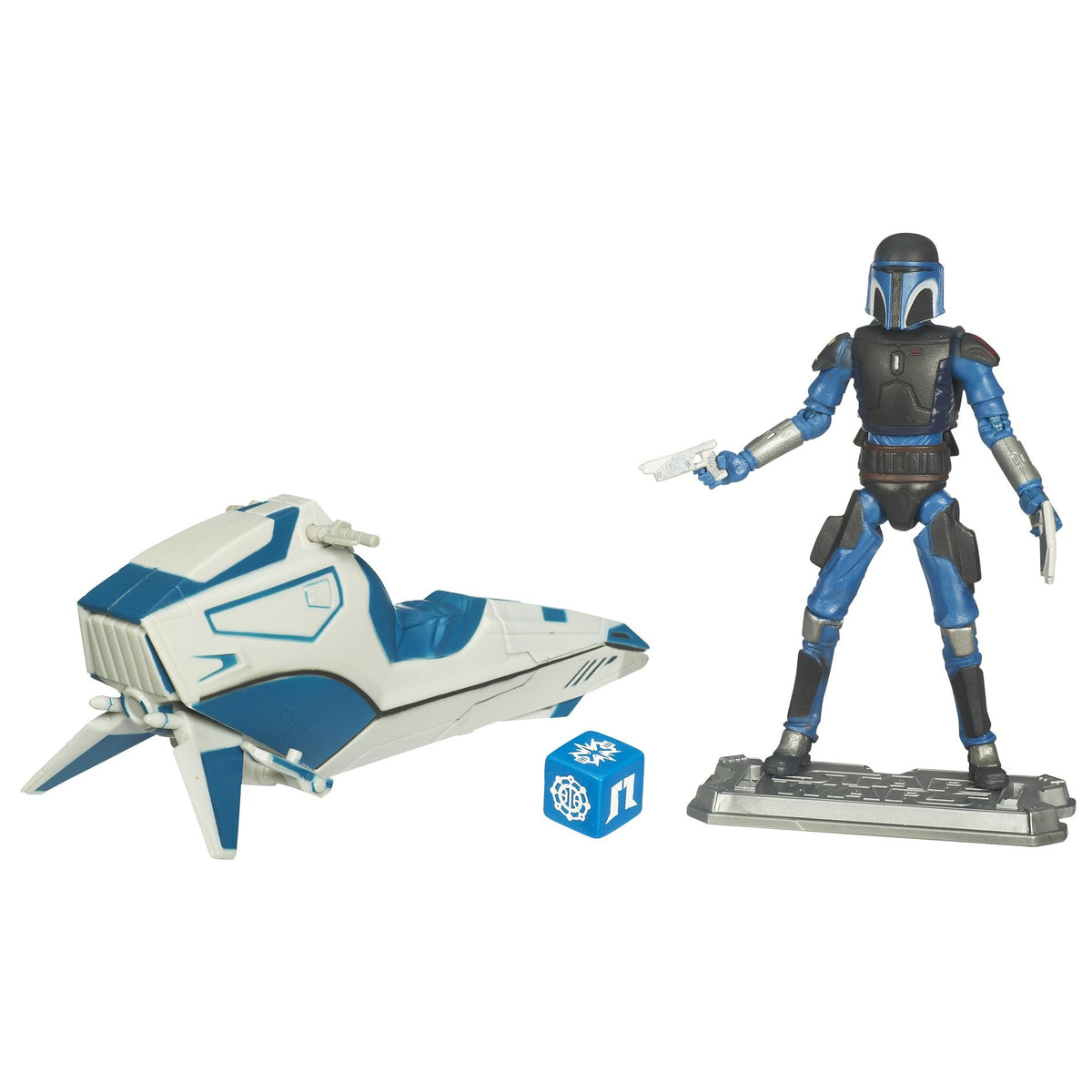 Star Wars Mandolorian With Mando Speeder Bike