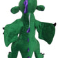 Cuddly Soft 16 inch Stuffed Green Dragon...We Stuff 'em...You Love 'em!