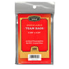Cardboard Gold Resealable Sports Card Team Set Bags - 1000 Pcs Team Bags for Trading Cards - Non-PVC, Crystal Clear 2 Mil Polypropylene - Holds