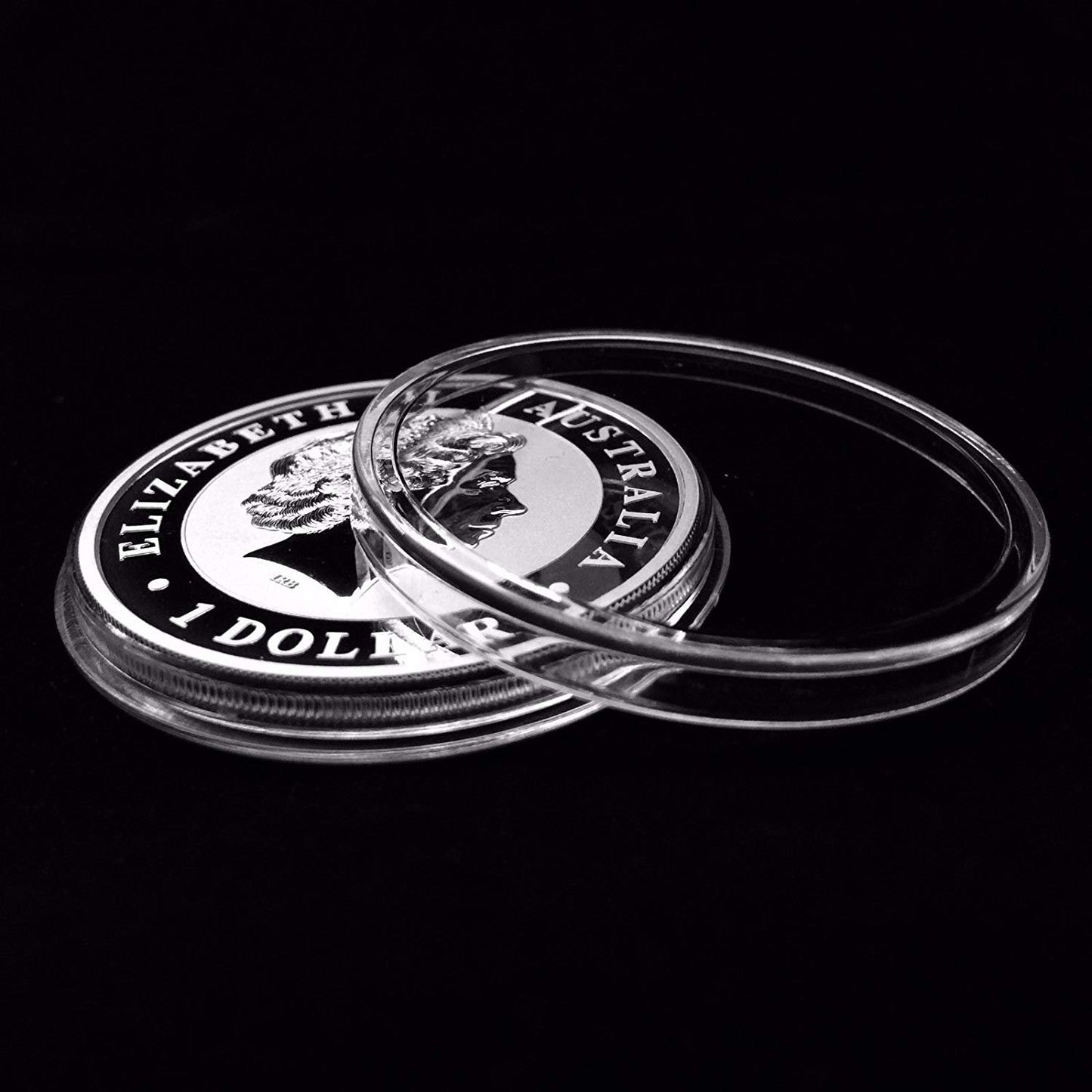 Guardhouse Box of 10 Direct Fit 40.6mm Coin Holders American Silver Eagles