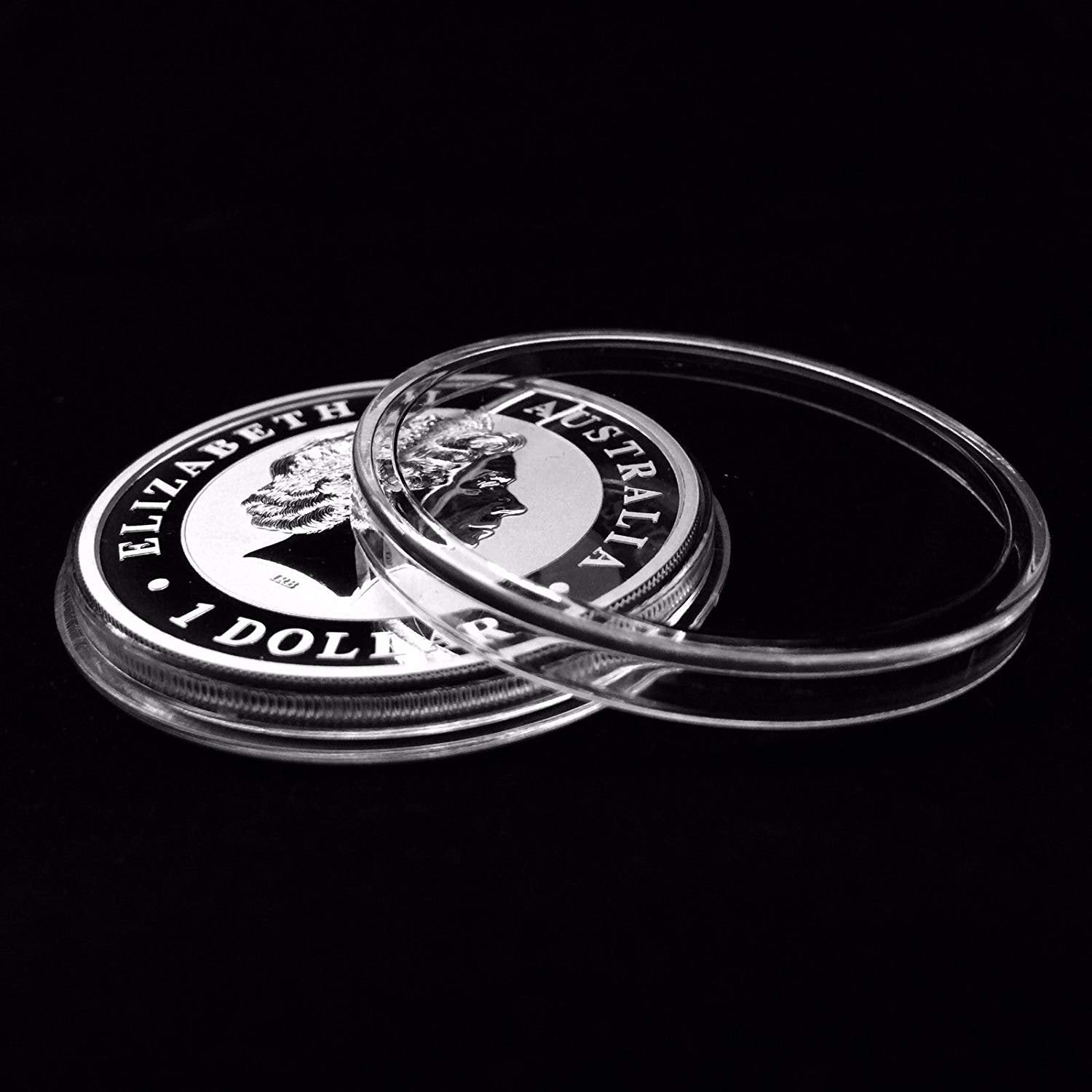 Guardhouse Box of 10 Direct Fit 40.6mm Coin Holders American Silver Eagles