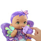 My Garden Baby Feed and Change Baby Butterfly Doll (30 cm / 12 Inch), Reusable Diaper, Removable Clothes & Wings, Multicolour, Gift for Kids 3Y+