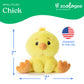 The Petting Zoo Chick Stuffed Animal Plushie, Gifts for Kids, Snugletz Zoologee Plush Toy, 7 in