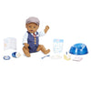 Baby Born Interactive Boy Baby Doll Party Theme - Brown Eyes with 9 Ways to Nurture, Multicolored