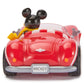Disney Store Official Mickey Mouse's Vintage Remote Control Car for Kids - Glossy Red Convertible Roadster with Lights & Sounds, Fun RC Car - Mickey