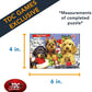 TDC Games World’s Smallest Holiday Jigsaw Puzzle, Yule Pups - Mini Puzzles, Small Challenging Travel Art Puzzle for Adults, 200+ Pieces, Gifts