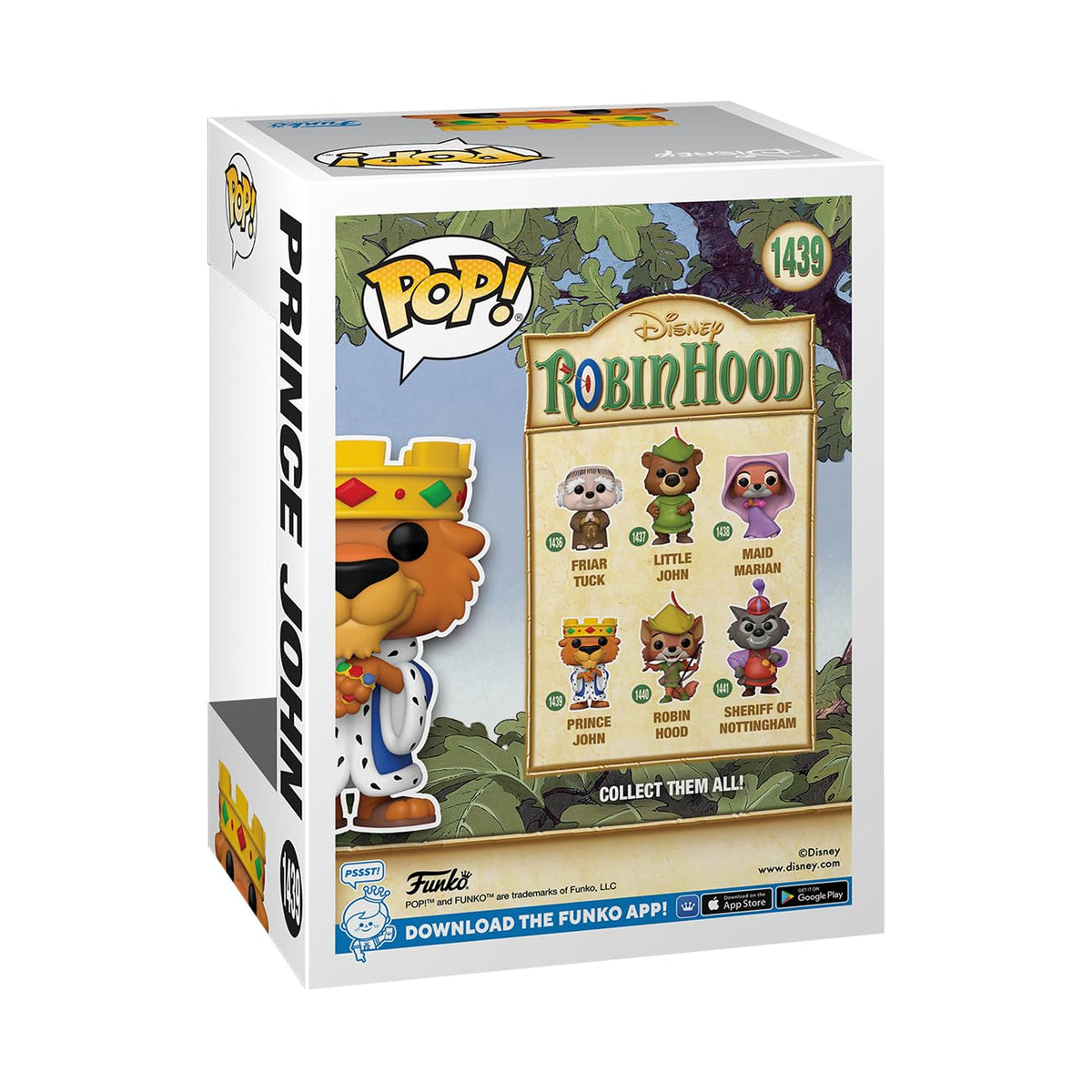 Funko POP! Disney: Robin Hood - Prince John