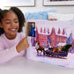Mattel Disney Frozen Toys, Anna & Elsa Small Doll Advent Calendar with 2 Friend Figures, Moldable Sand & 24 Play Pieces, Inspired by Olaf’s Frozen