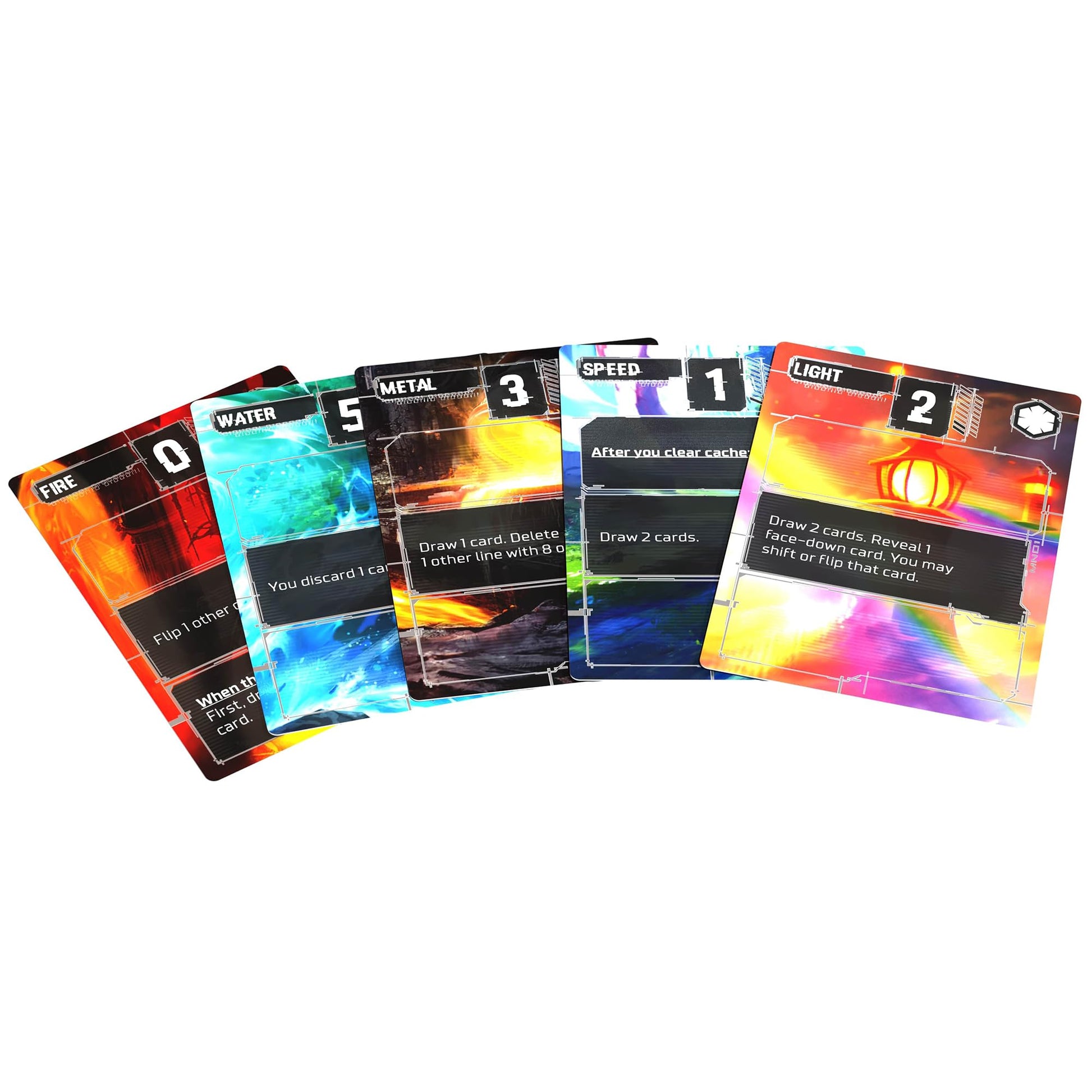 Synapses Games: Compile: Main 1 - Area Control Strategy Card Game, Play As Competing Artificial Intelligence, Ages 14+, 2 Players, 20 Min