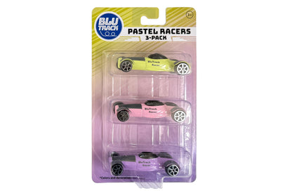 Blu Track® Racers (3 Pack Pastel)