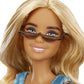 Barbie Fashionistas Doll # 173, Tie-Dye Romper, Toy for Kids 3 to 8 Years Old