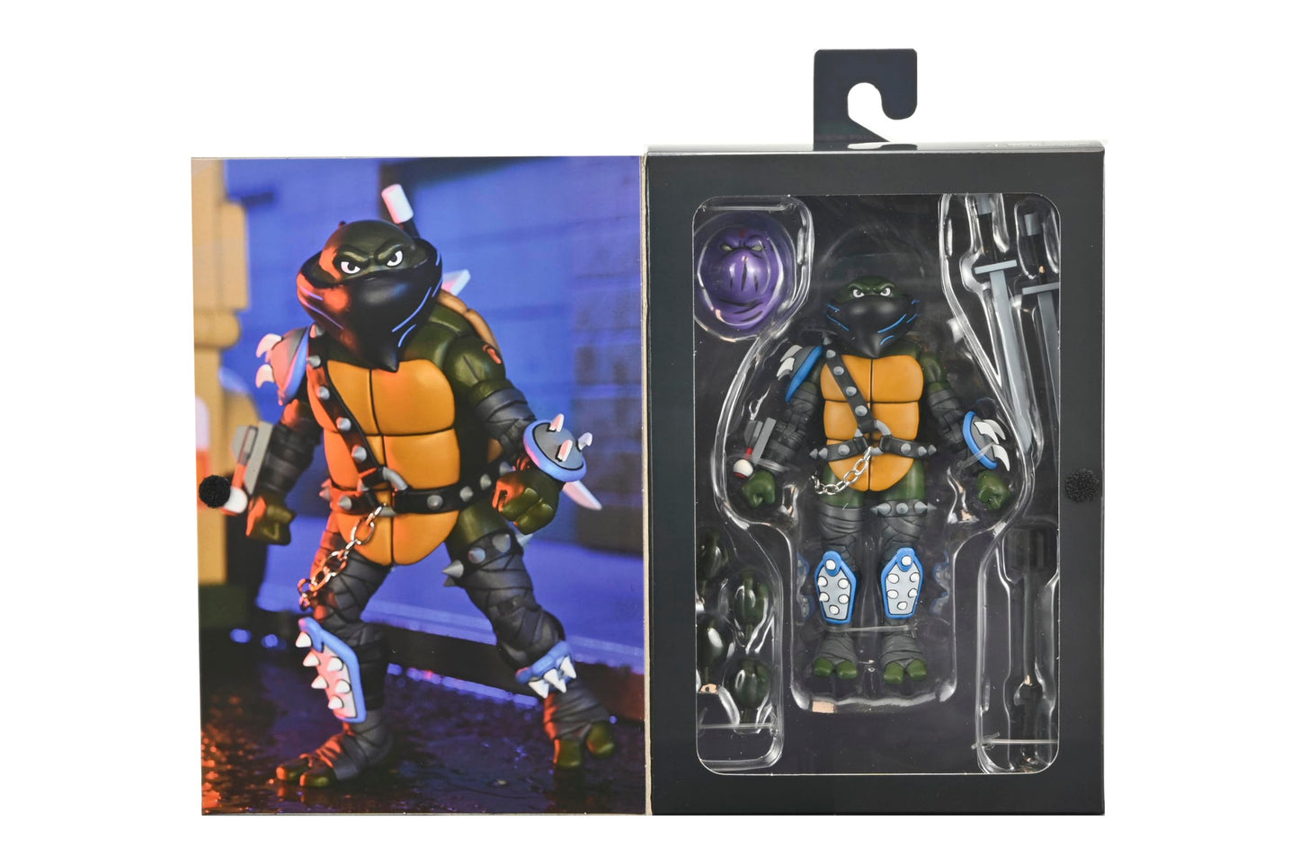 NECA Teenage Mutant Ninja Turtles Cartoon Ultimate Dark Leo 7" Scale Action Figure