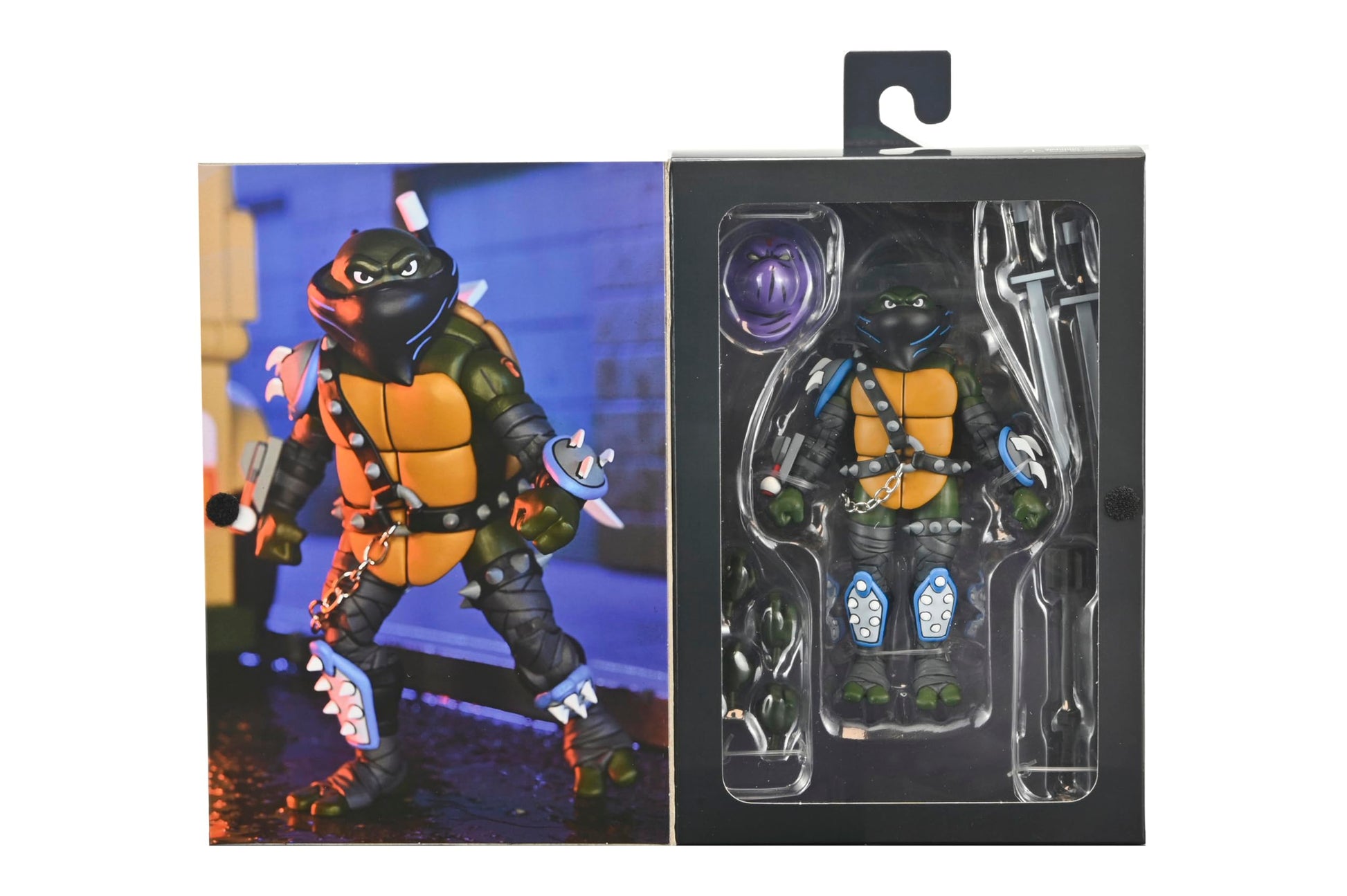 NECA Teenage Mutant Ninja Turtles Cartoon Ultimate Dark Leo 7" Scale Action Figure
