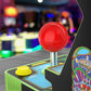 My Arcade NEW Galaga Red Joystick Player: Galaga and Galaxian Portable Console, Retro Games - 3.5" Full Color Display