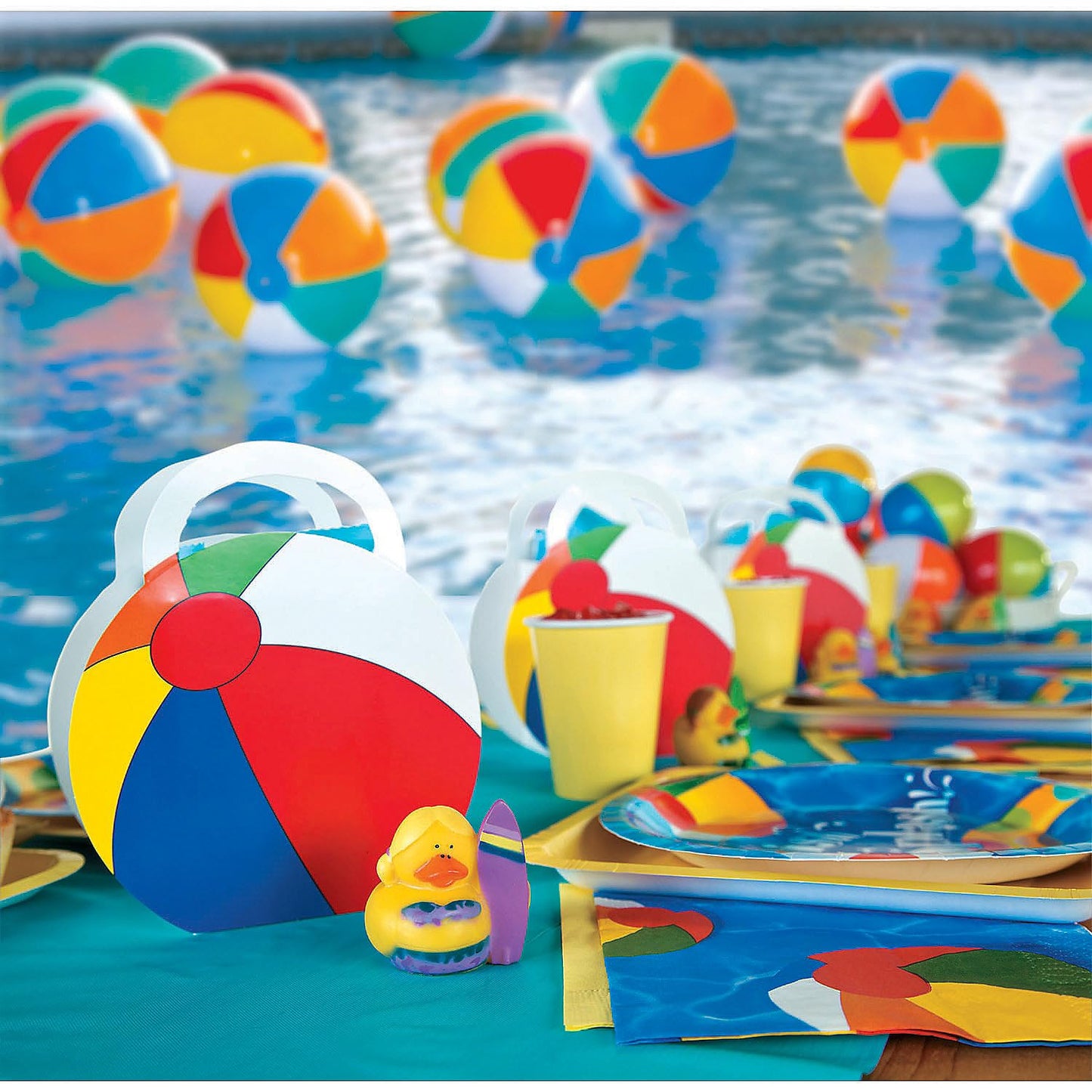 Fun Express - Surfing Rubber Ducks - Toys - Character Toys - Rubber Duckies - 12 Pieces