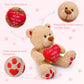 CaseTank Valentines Day Gifts for Her Kids: 10 Inches Teddy Bear Funny Cute Stuffed Animal Plush Present, Valentines Day Birthday Gifts for Him Women