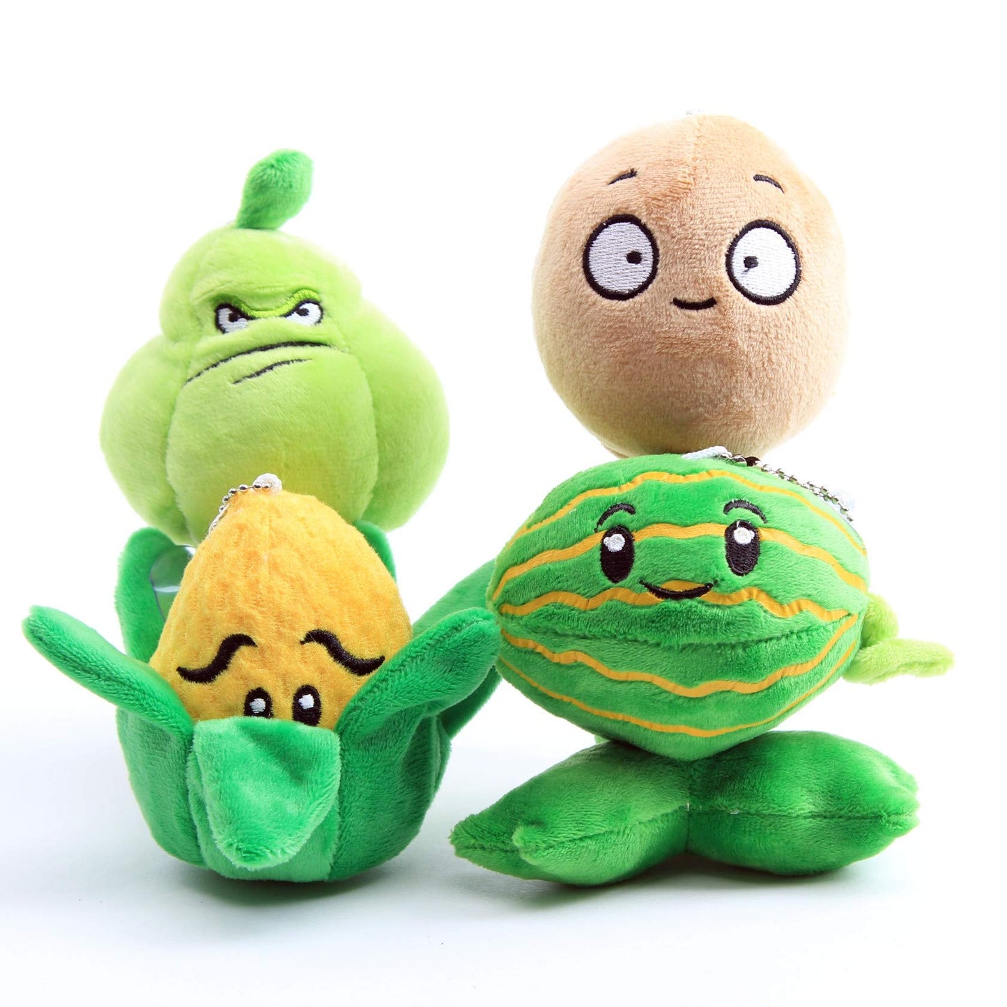 uiuoutoy Plants and Zombies Plush Toy Set of 14 Pieces