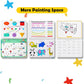 Freebear Busy Book for Toddlers Preschool Learning Activities Resources Autism Sensory Montessori Toys for 2-3 Year Old,Travel Toys, Gifts for Girls