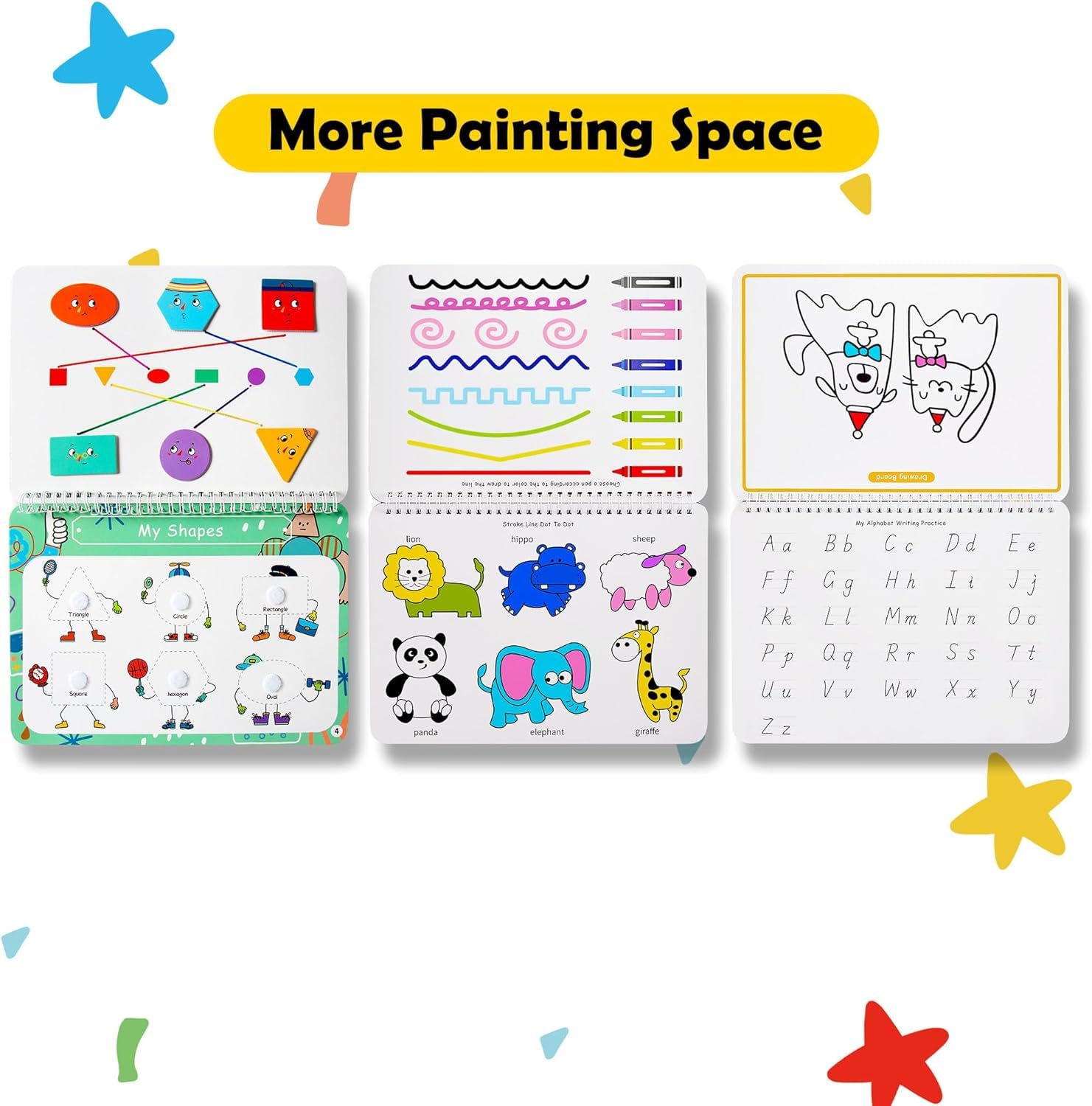 Freebear Busy Book for Toddlers Preschool Learning Activities Resources Autism Sensory Montessori Toys for 2-3 Year Old,Travel Toys, Gifts for Girls