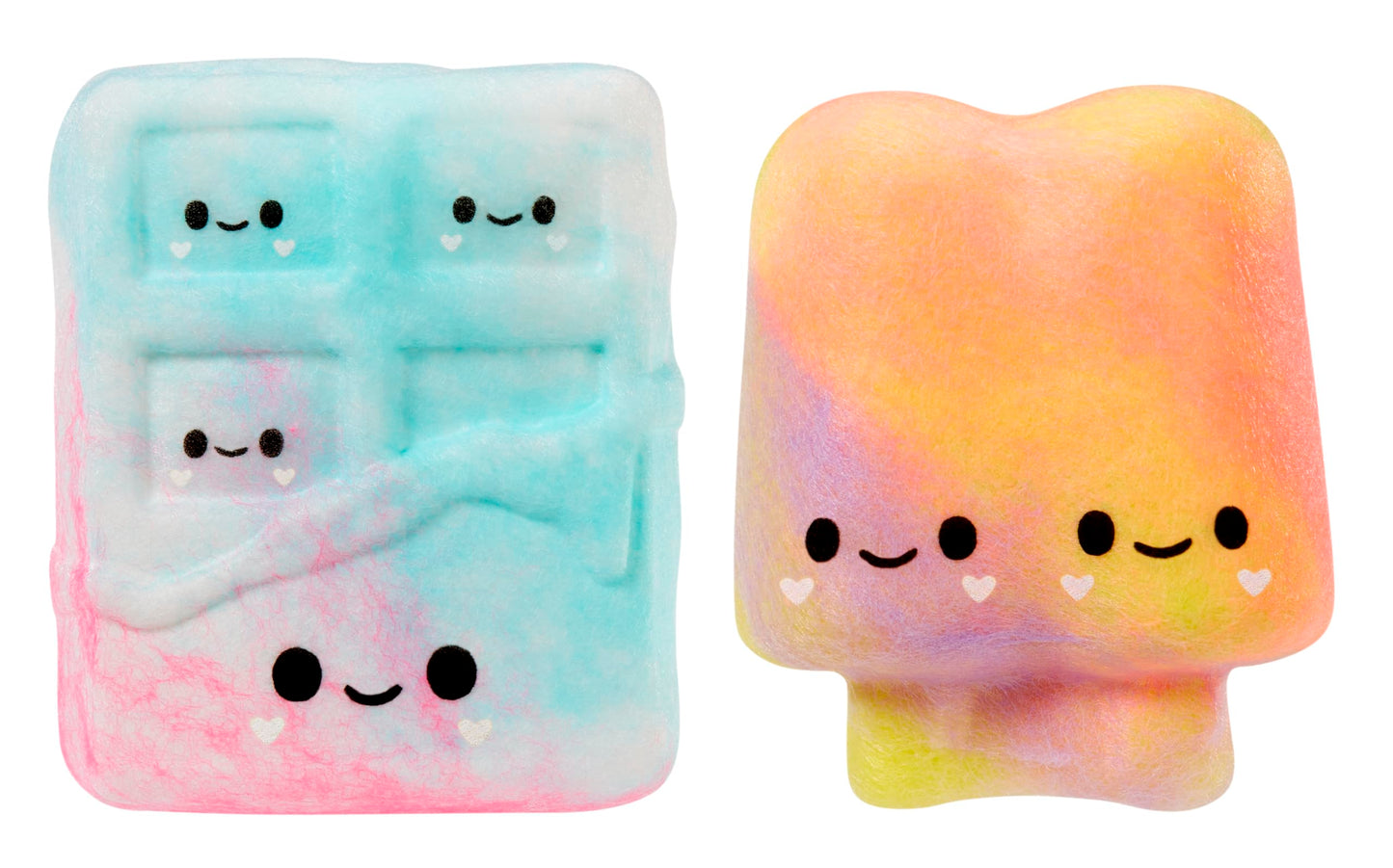 Fluffie Stuffiez Chocolate & Popsicle Minis Collectible Feature Plush - Surprise Reveal Unboxing Soft and Squishy Tactile Play Fidget DIY