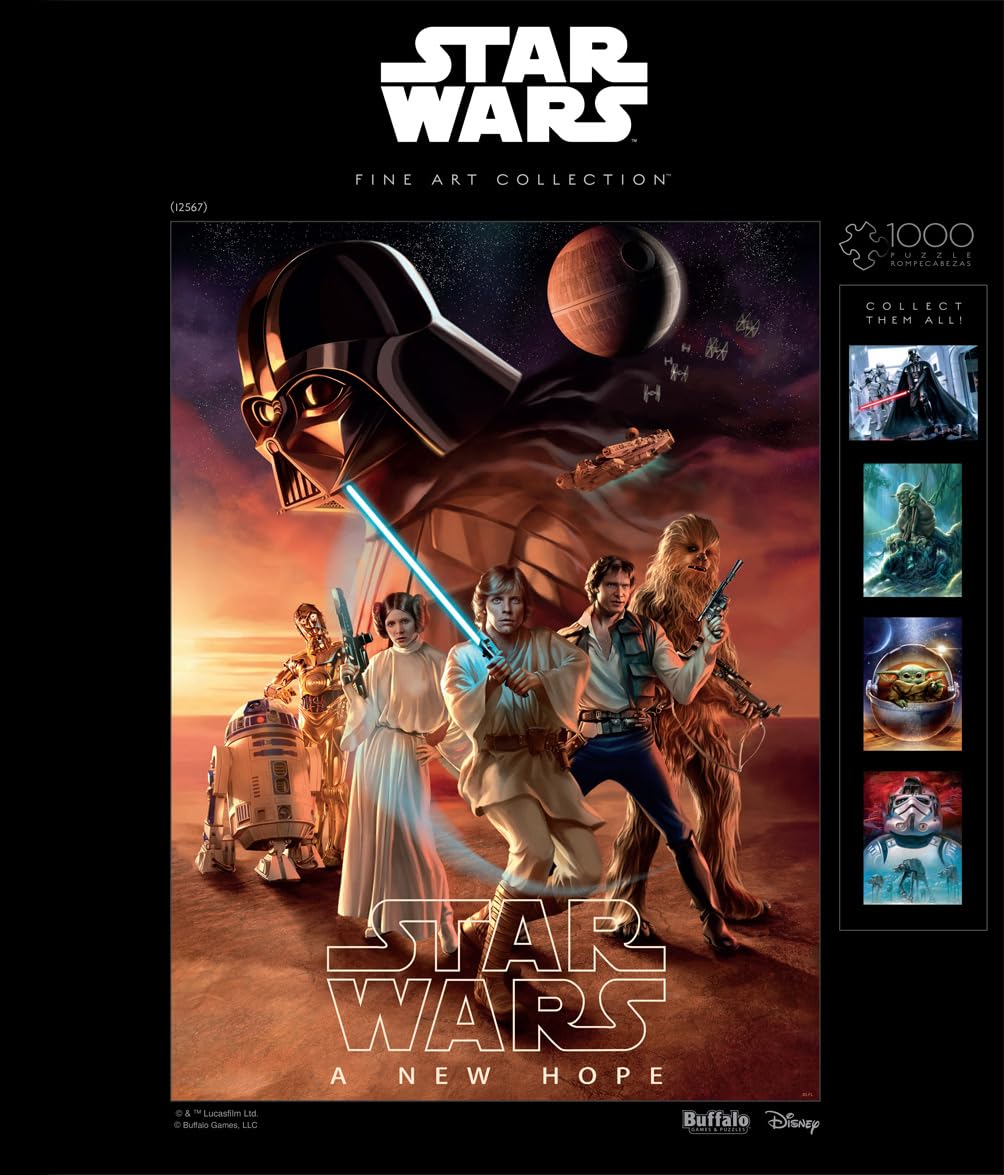 Buffalo Games - Star Wars™ The Force - 1000 Piece Jigsaw Puzzle for Adults