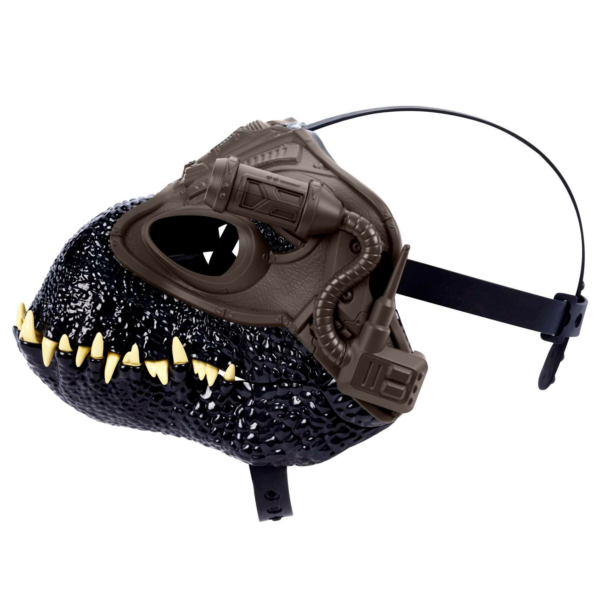 Mattel Jurassic World Indoraptor Dinosaur Mask with Tracking Gear, Light and Sound for Costumed Role Play