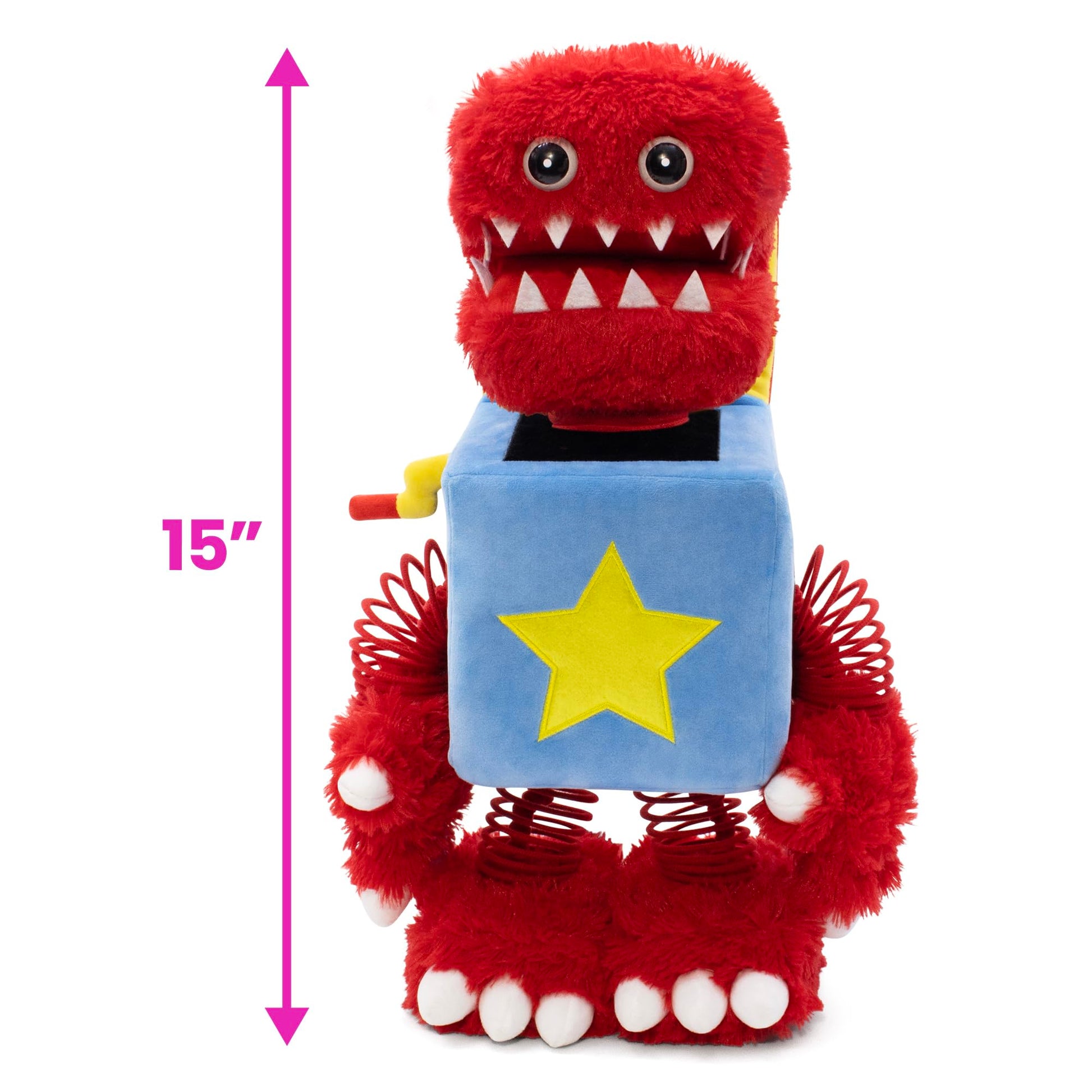 Poppy Playtime Boxy Boo Plush Doll - Collectible Toy for All Ages (15" Boxy Boo)