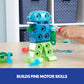 Educational Insights Design & Drill Robot - Construction Toys & Tools for Kids, Robot Toy Building Sets, Kids' Tool Set with Working Screwdriver, Take