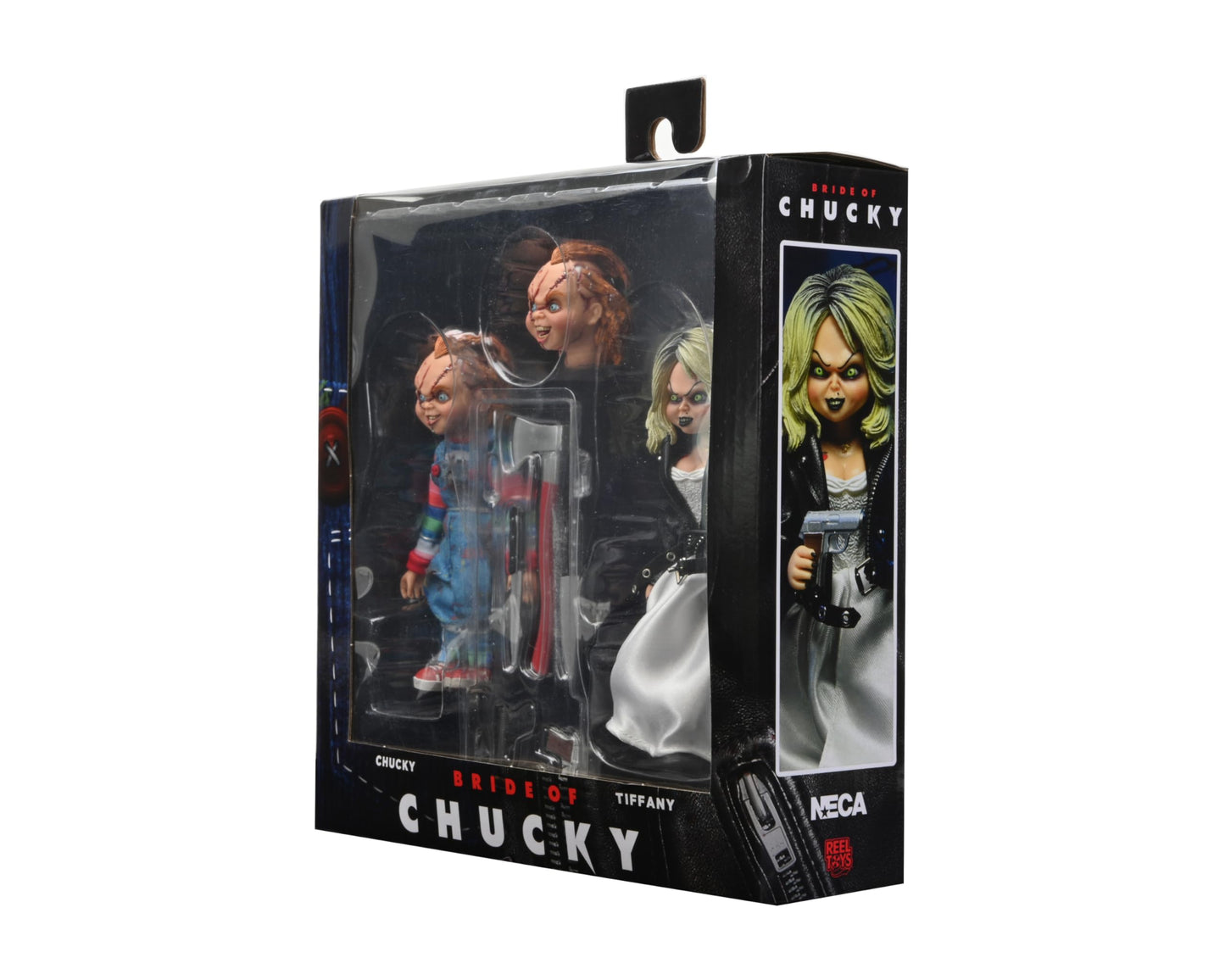 NECA Bride of Chucky - Chucky and Tiffany 2-Pack - 8" Clothed Action Figure