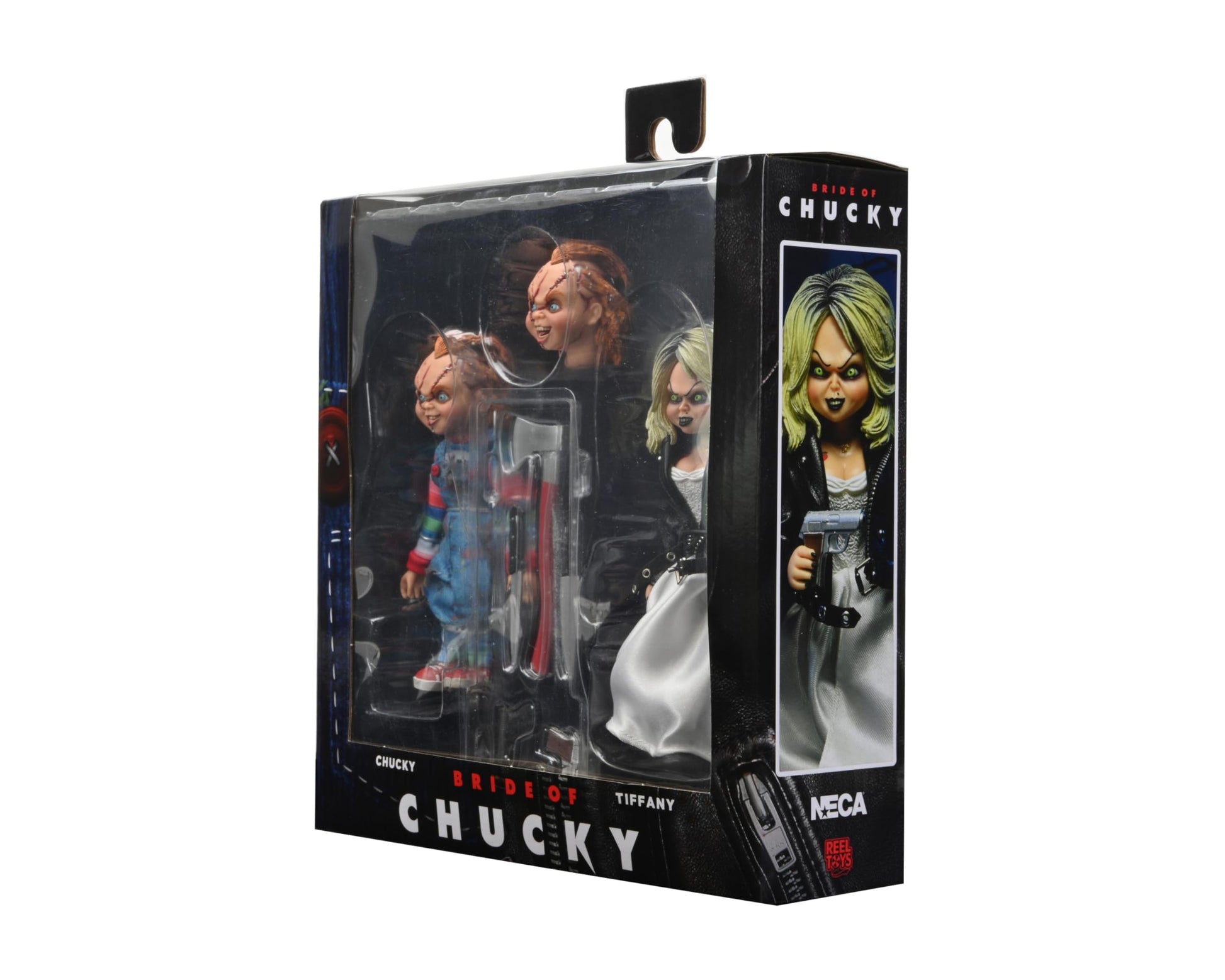 NECA Bride of Chucky - Chucky and Tiffany 2-Pack - 8" Clothed Action Figure