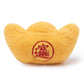 TLEYANKELE Cute Ingot Plush Toy, Soft Ingot Stuffed Animal, Lucky Wealth Plushie Pillow for Chinese New Year Spring Festival, Home Decor Gift for Kids