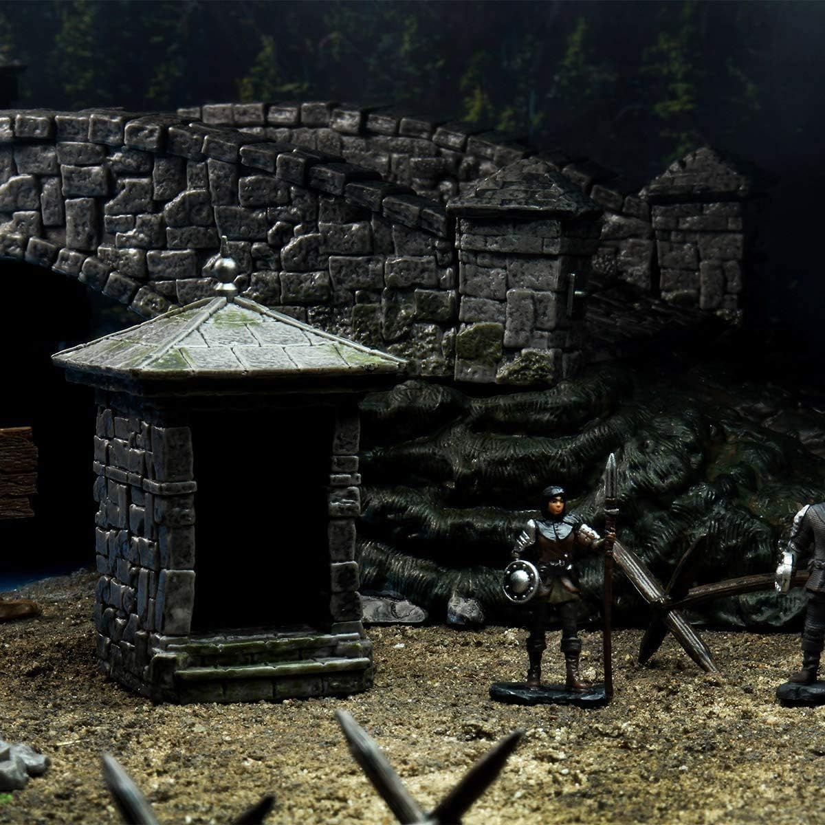 WizKids Warlock Tiles: Accessory - 4D Settings Stone Bridge