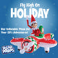 The Elf on the Shelf - Elf on The Go Kit Including Scout Elf Carrier, Peppermint Plane, & Polar Props Travel Set for Adventures, Cute Elf on The Shelf