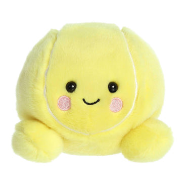 Aurora® Adorable Palm Pals™ Tennis Ace™ Stuffed Animal - Pocket-Sized Play - Collectable Fun - Yellow 5 Inches