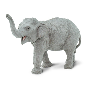Safari Ltd. Asian Elephant Figurine - Hand-Painted Lifelike 6.5" Model Figure - Educational & Fun Toy for Boys, Girls & Kids Ages 3+