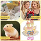 17cm Doll Costume Set(3PCS) - Yellow Pink Pearl Bow, Bear Patch Lace Dress, Pink Bear Shoes?No Doll Included (Style J)