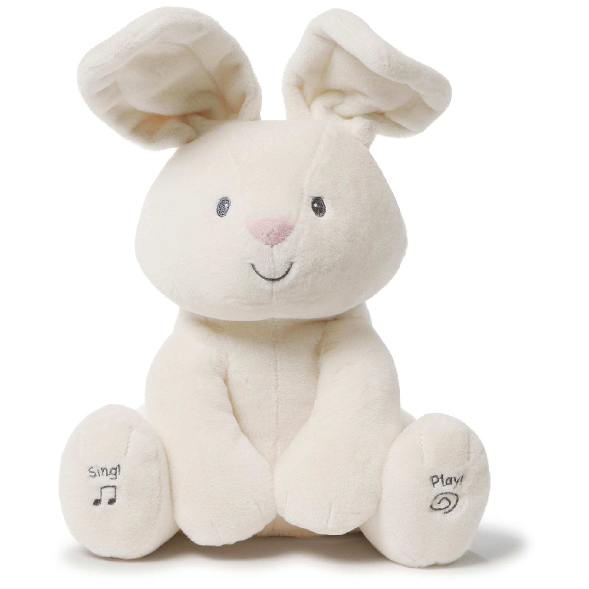 GUND Baby Flora Bunny 12-Inch Interactive Animated Musical Baby Toy