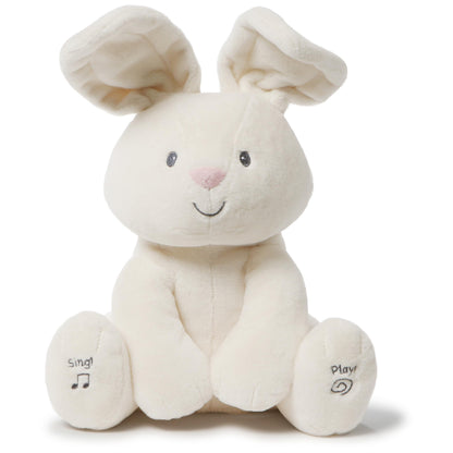 GUND Baby Flora Bunny 12-Inch Interactive Animated Musical Baby Toy